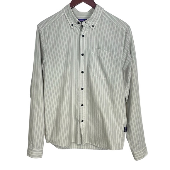 Patagonia Other - Patagonia Button Down Striped Long Sleeve Shirt Size S